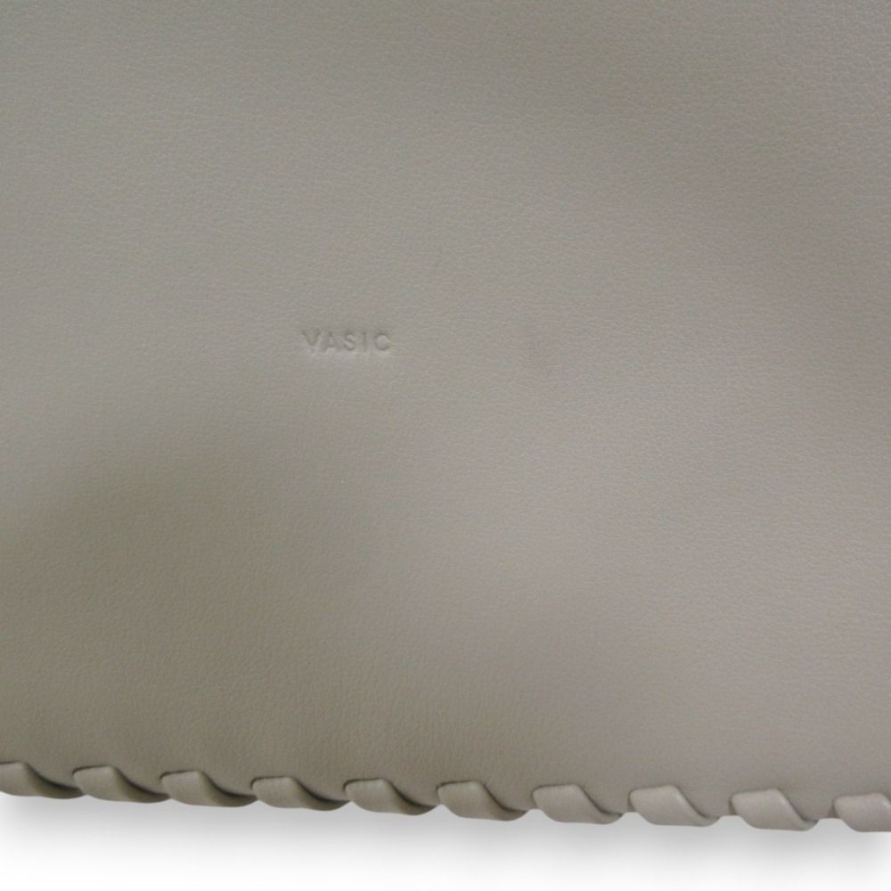 美品 VASIC ヴァジック Wells ウェルズ レザー ドロスト トートバッグ  