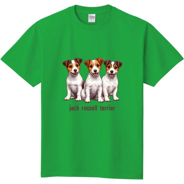 ジャックラッセルテリア　アニマル　DOG 犬　Tシャツ 古着 00s 犬 ジャックラッセルテリア アニマル グラフィック T