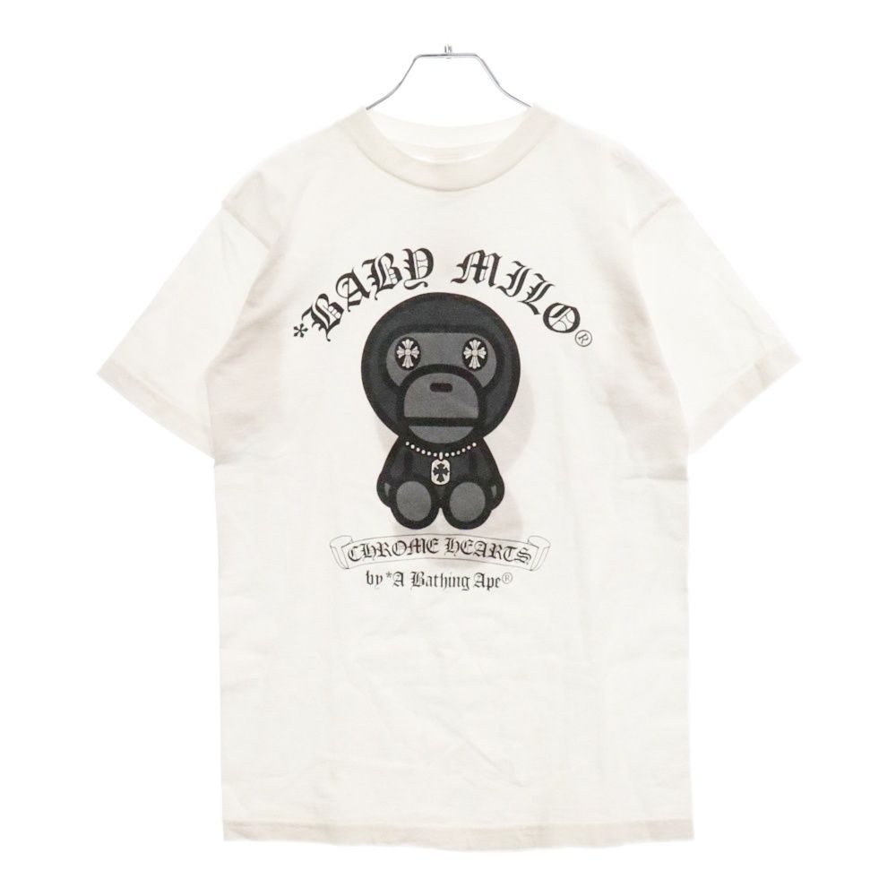 bape Chrome hearts milo tee　マイロ　クロムハーツ A BATHING APE アベイシングエイプ ×Chrome Hearts Baby Milo Tee