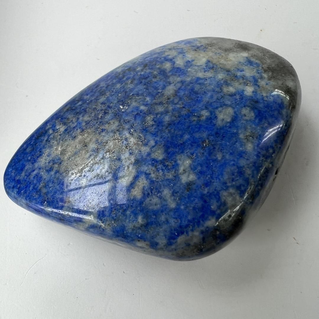 E22388】 ラピスラズリ ペブル タンブル 磨き石 握り石 天然石 パワーストーン - メルカリ
