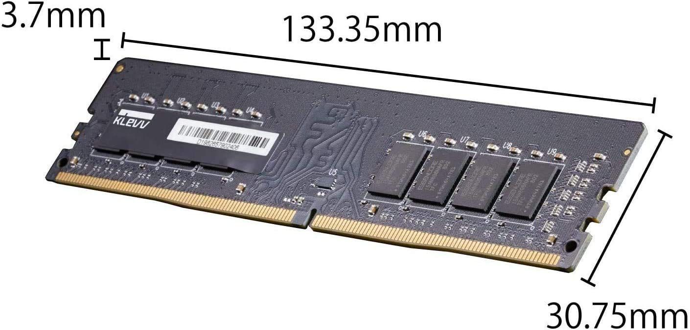 スマホ/家電/カメラ【メモリ】エッセンコア　DDR4  2666MHz 8GB×2  計16GB
