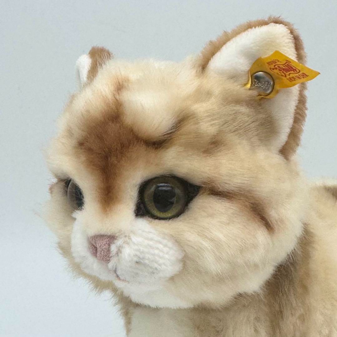 ドイツsteiffシュタイフ猫のぬいぐるみ Steiff シュタイフ テディベア プリンセス キャット Princess