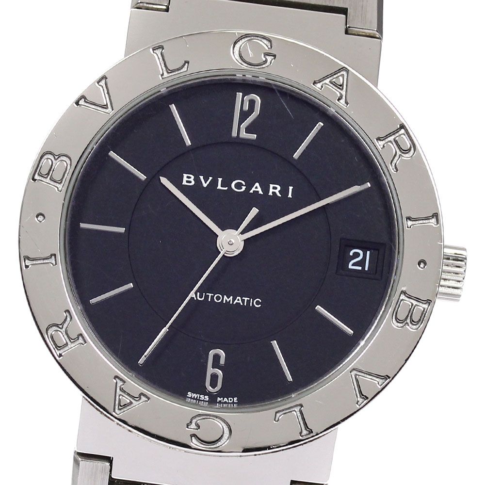 ブルガリ BVLGARI BB33SSAUTO ブルガリブルガリ デイト 自動巻き メンズ_699849 - メルカリ