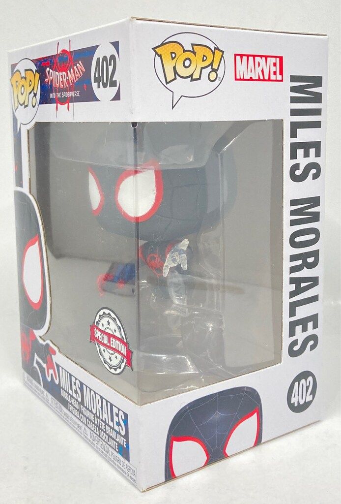 FUNKO POP! MILES MORALES (SPECIAL EDITION) 402 - メルカリ
