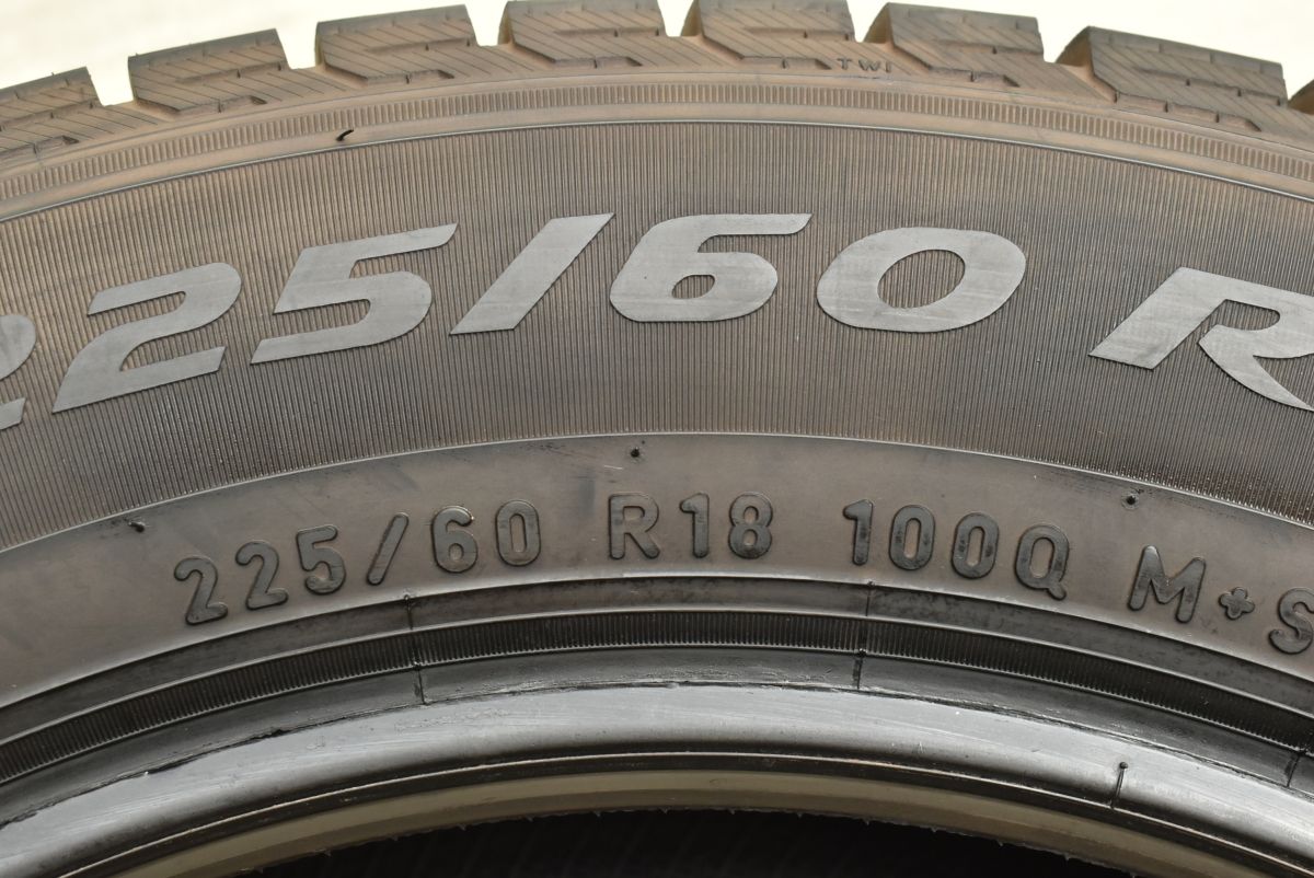 バリ溝】ピレリ アイスアシンメトリコ 225/60R18 4本セット