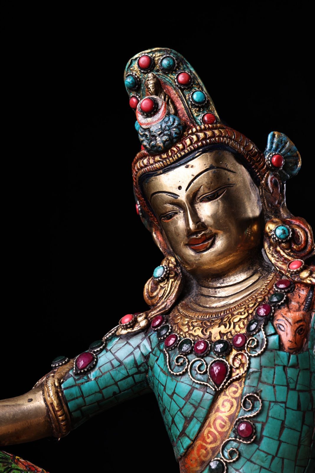 蔵友旧蔵出 銅製 梅花紋 酒壺 密宗密教 供養品 仏教美術品zz（蔵