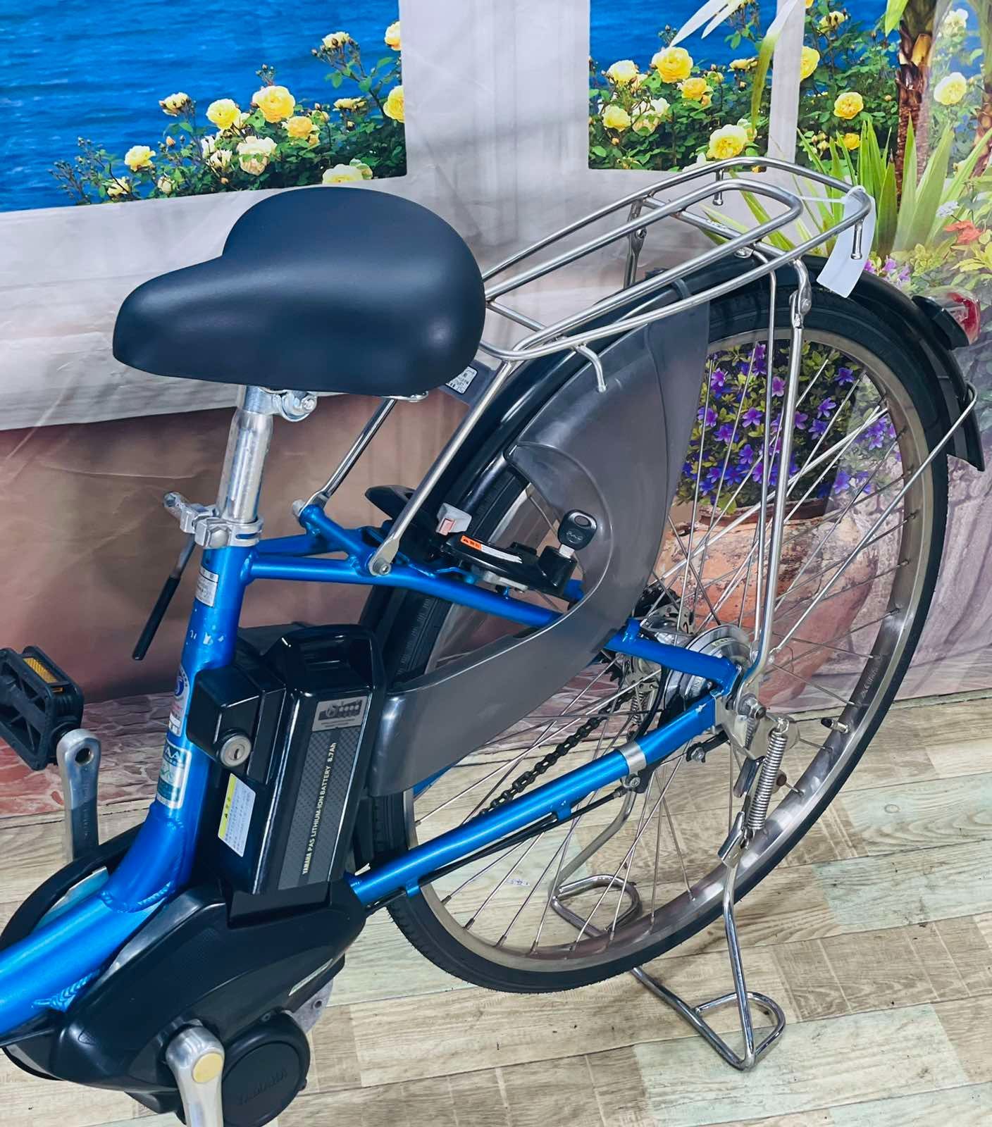 8.7ahブルーヤマハ電動アシスト自転車