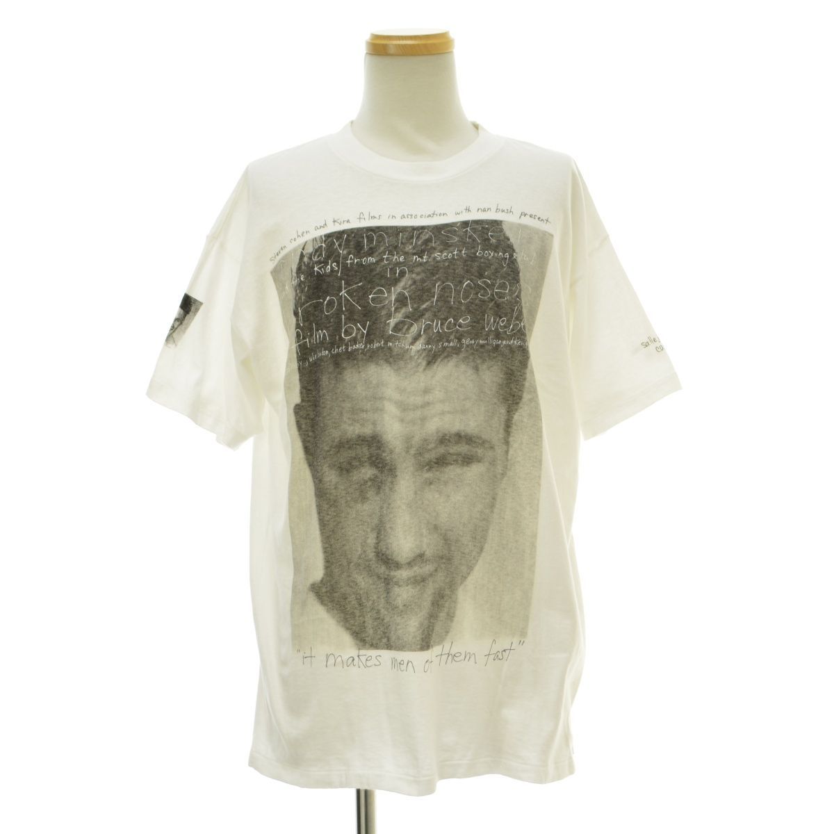 Bruce Weber/ブルースウェーバー ブロークンノーズ Tシャツ　80s Bruce Weber / ブルース ウェーバー 80s MEDALLION ボディ