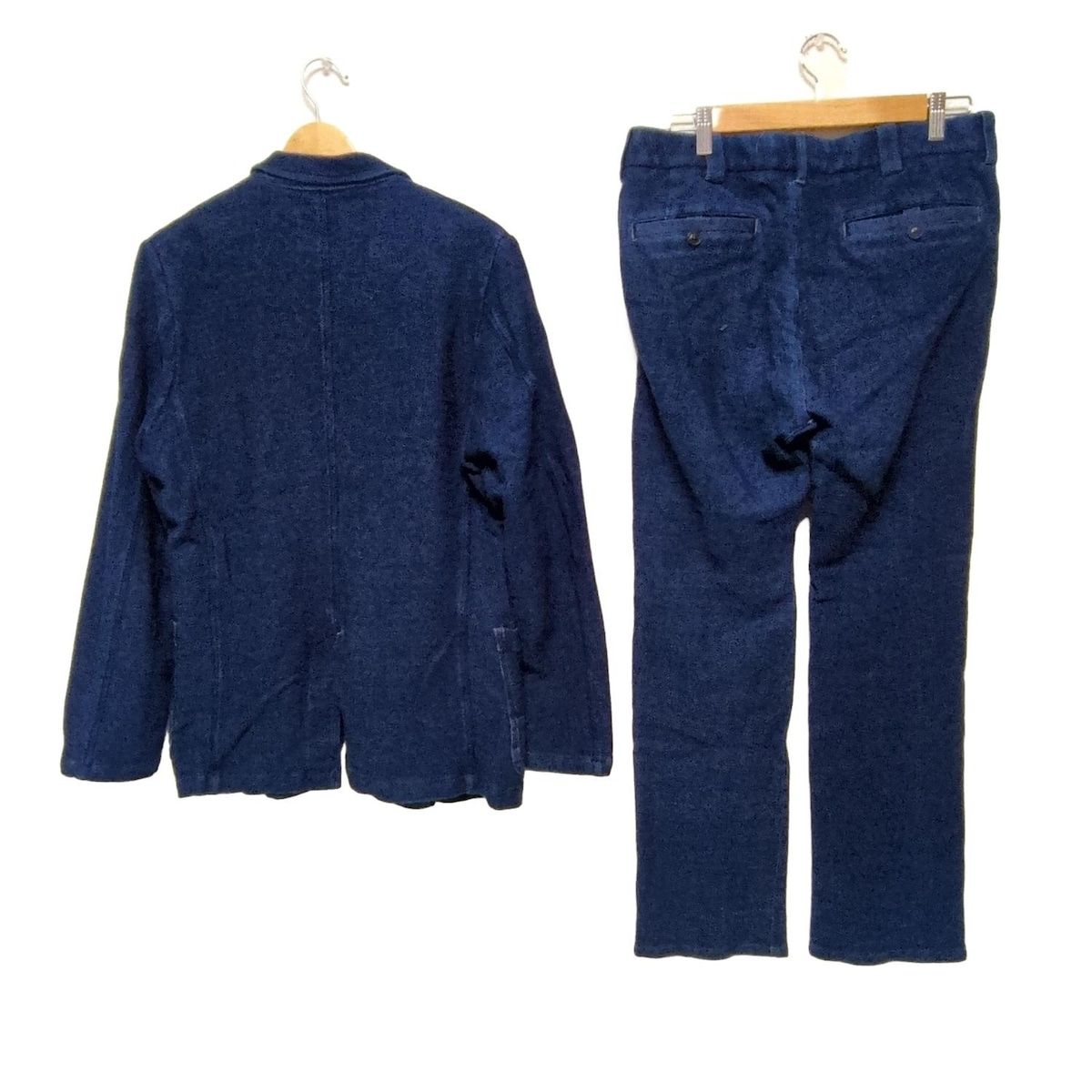 nanamica ナナミカ シングルスーツ メンズ - ネイビー デニム