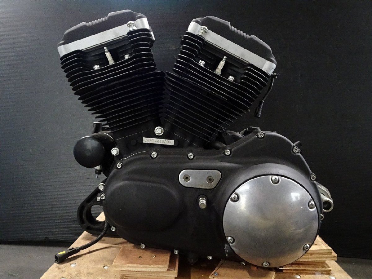 ハーレー スポーツスター XL883R-I 純正 エンジン ♪ E2596 北海道 沖縄 配送不可