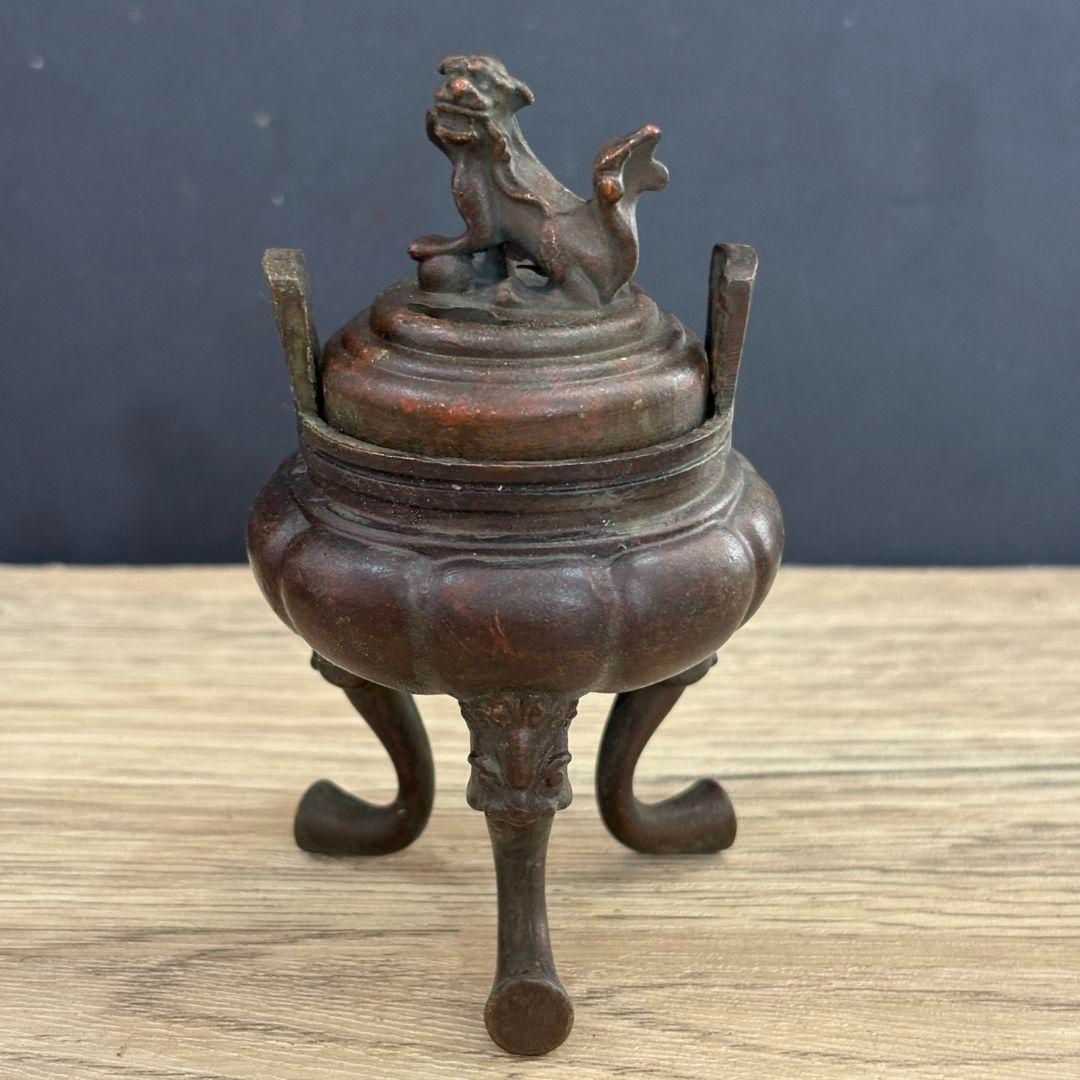 銅 細工 寿星薫香炉 茶道具 香道具 装飾品 工芸品 置物 香炉 茶道薫香炉 香道具 工芸品 置物 - メルカリ
