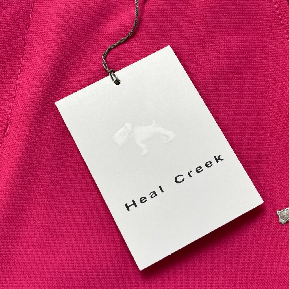 サイズ：38 HEAL CREEK ヒールクリーク  ストレッチパンツ  ピンク系 [240101426238] ゴルフウェア レディース ストスト サイズ：38 HEAL CREEK ヒールクリーク ストレッチパンツ ピンク
