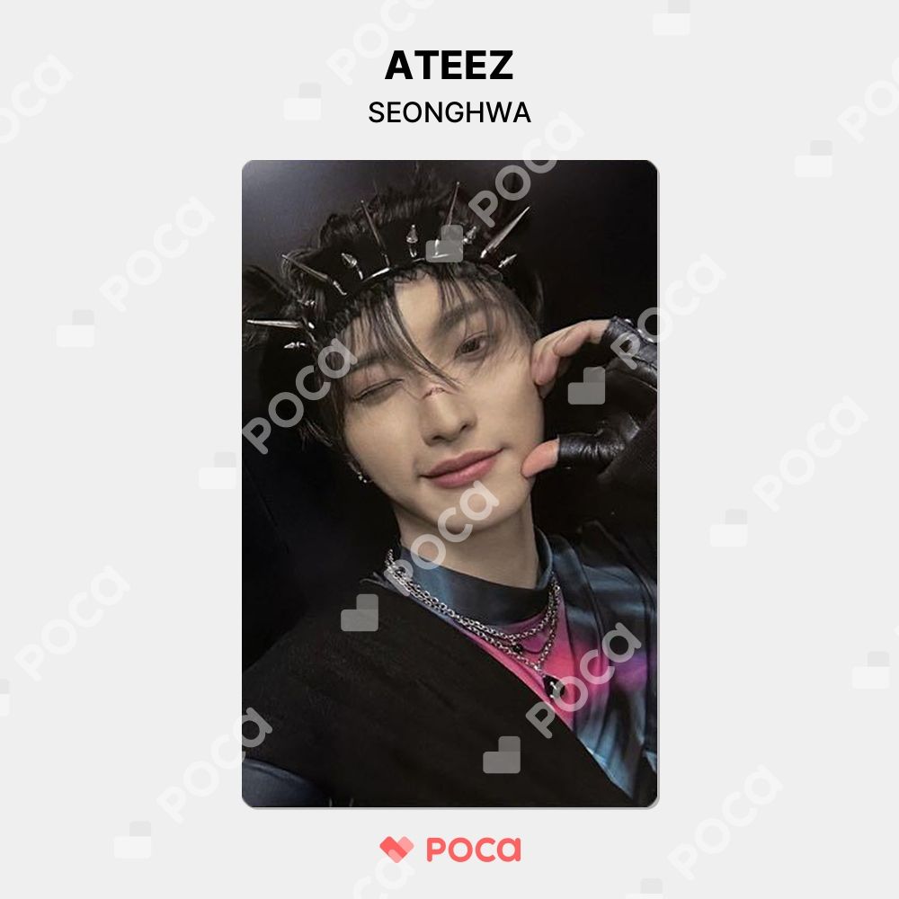 ATEEZ ソンファ トレカ THE WORLD EP.FIN : WILL Makestar ラキドロ