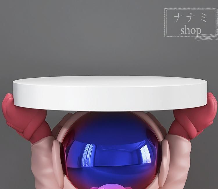 宇宙飛行士の床装飾ホームアクセサリーリビングルームテレビキャビネットソファー隣の宇宙飛行士ベッドサイドテーブルコーヒーテーブル新築祝い
