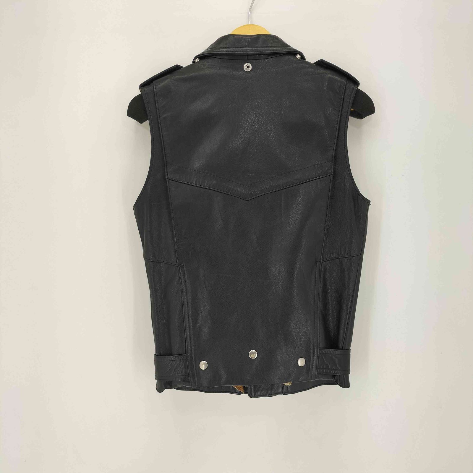 PHENOMENON フェノメノン ノースリーブレザージャケット フェノメノン PHENOMENON カウレザーノースリーブライダース メンズ