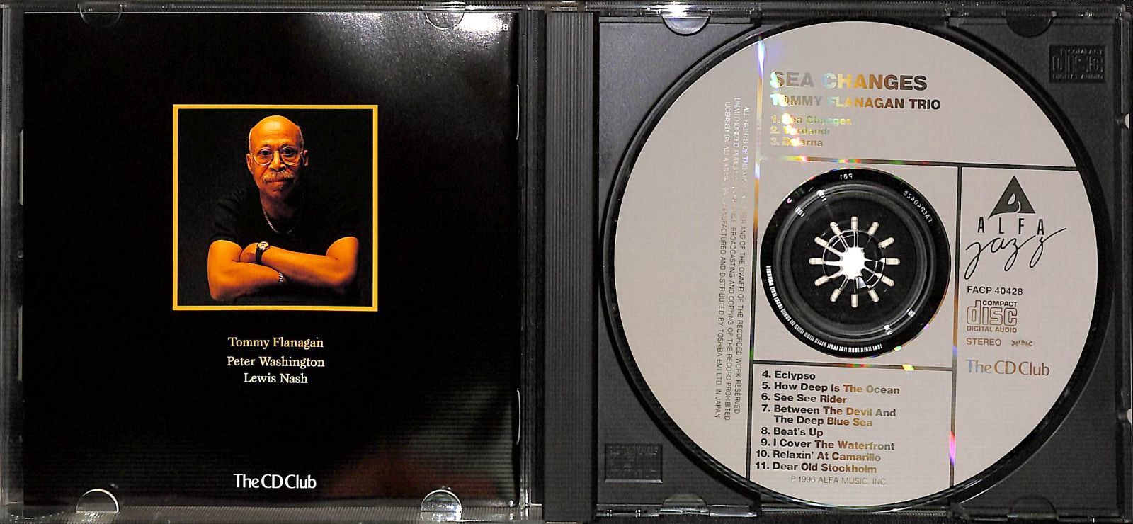 CD】Tommy Flanagan Trio Sea Changes トミー・フラナガン