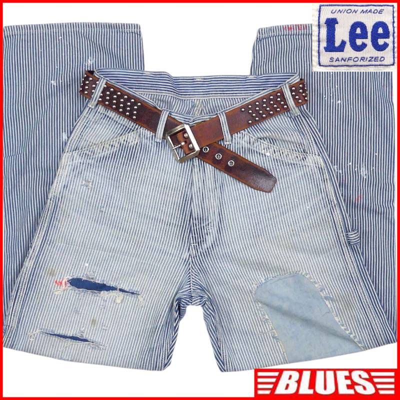 Lee ストライプヒッコリーパンツ 今期 Lee Paul Smith ヒッコリー