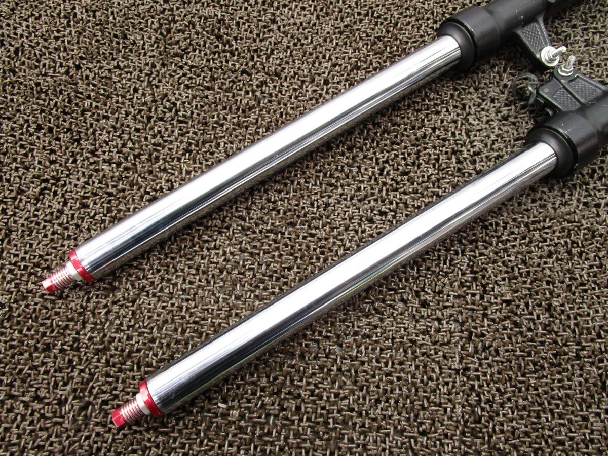 GSX-R125 フロントフォーク □X677！DL33B スズキ 【 CFA1 】 動画有