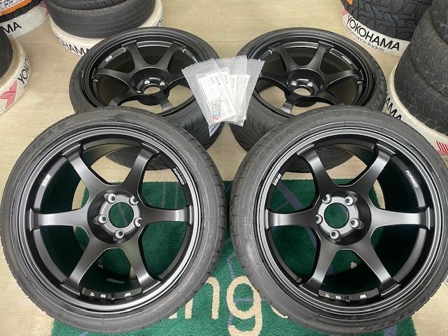 鍛造 SSR タイプC FORGED 18インチ 10.5J 15 PCD114.3-5H タイヤホイール4本セット 265|35R18付き R33 R34 GT-R ドリ車 Buyee