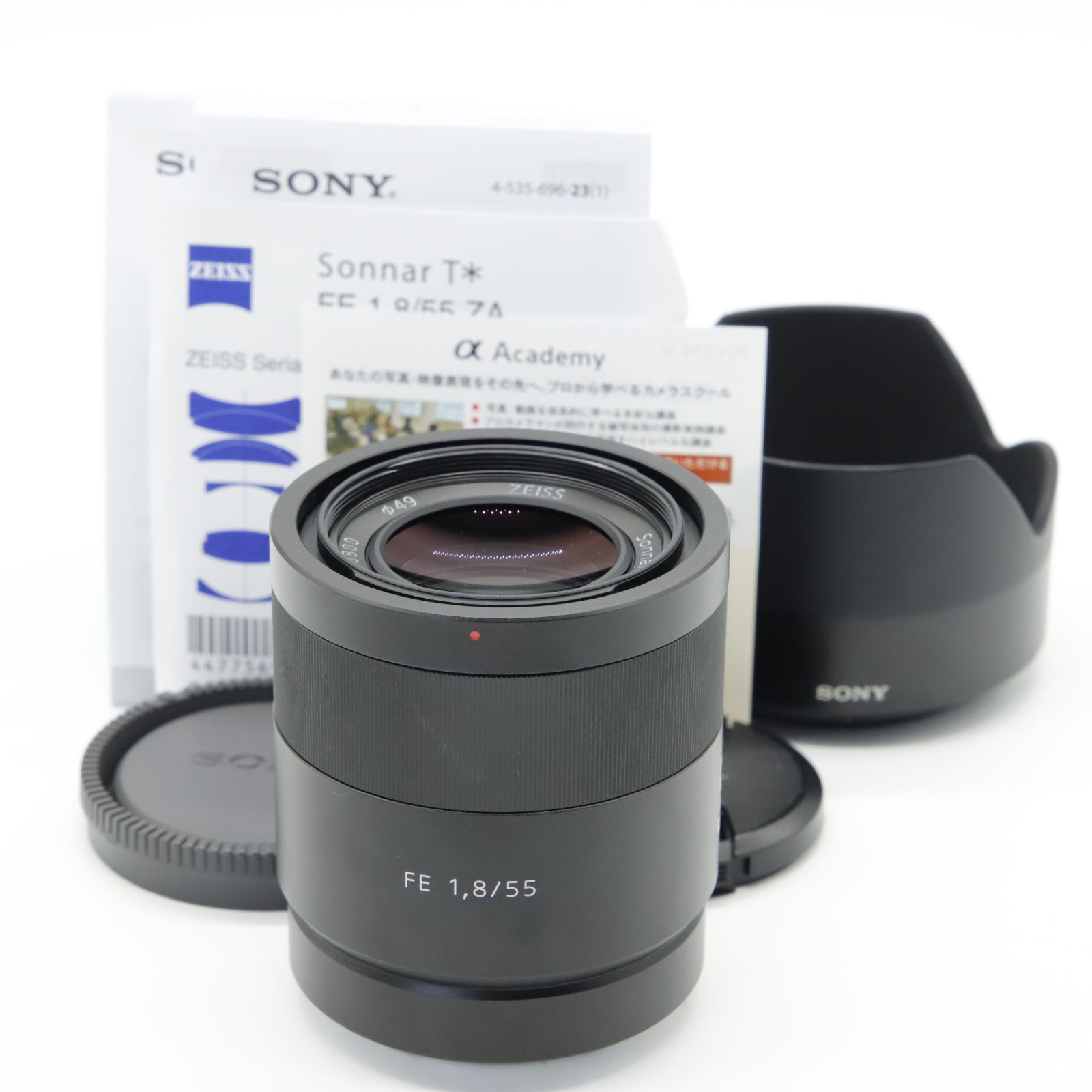 デジタル一眼カメラ“α”[Eマウント]用レンズ SEL55F18Z Sonnar T* FE 55mm F1.8 ZA | デジタル一眼カメラα（アルファ