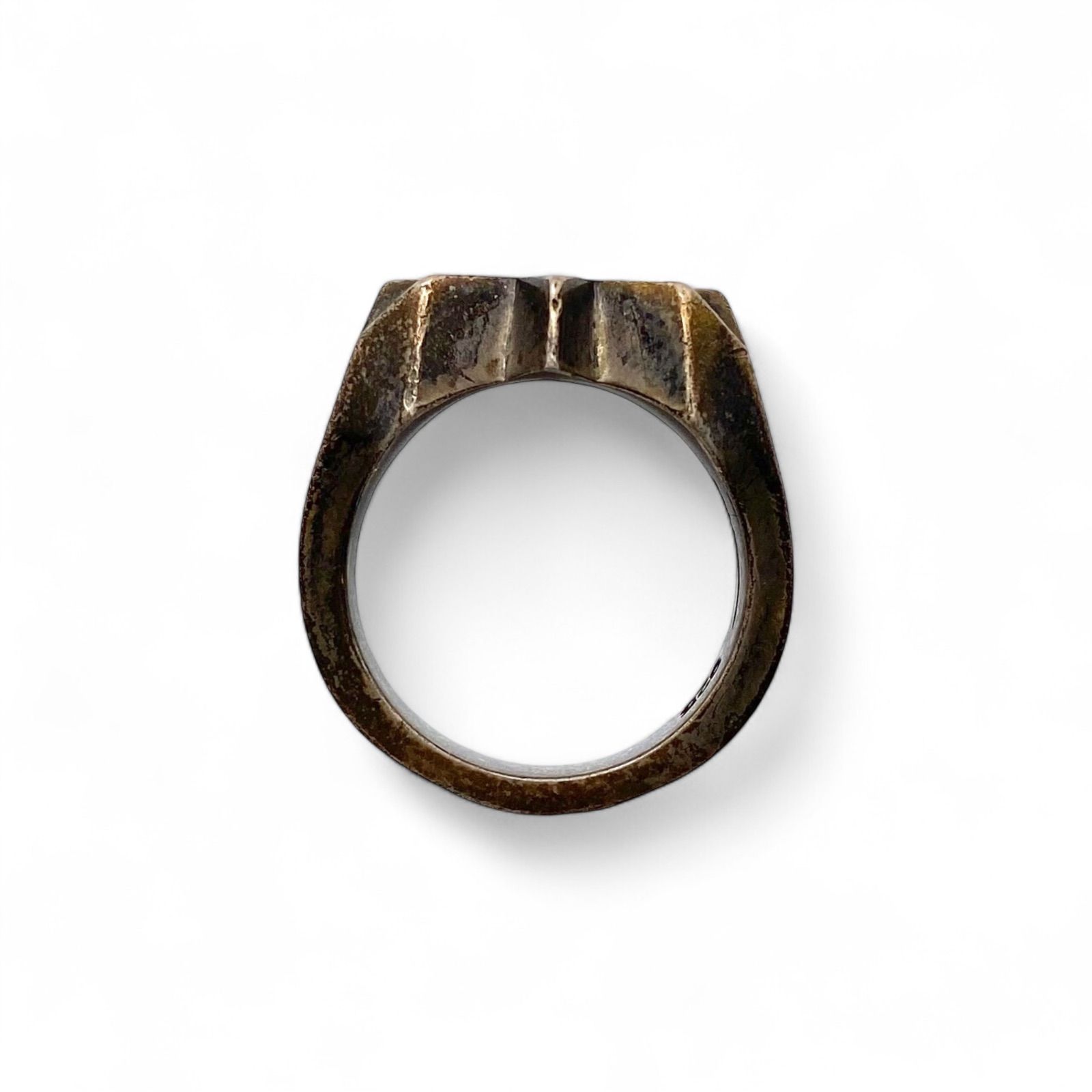 圧巻の迫力】八芒星 Silver 925 刻印 80s Vintage Ring シルバー 圧巻の迫力】八芒星 Silver 925 刻印 80s Vintage Ring シルバー