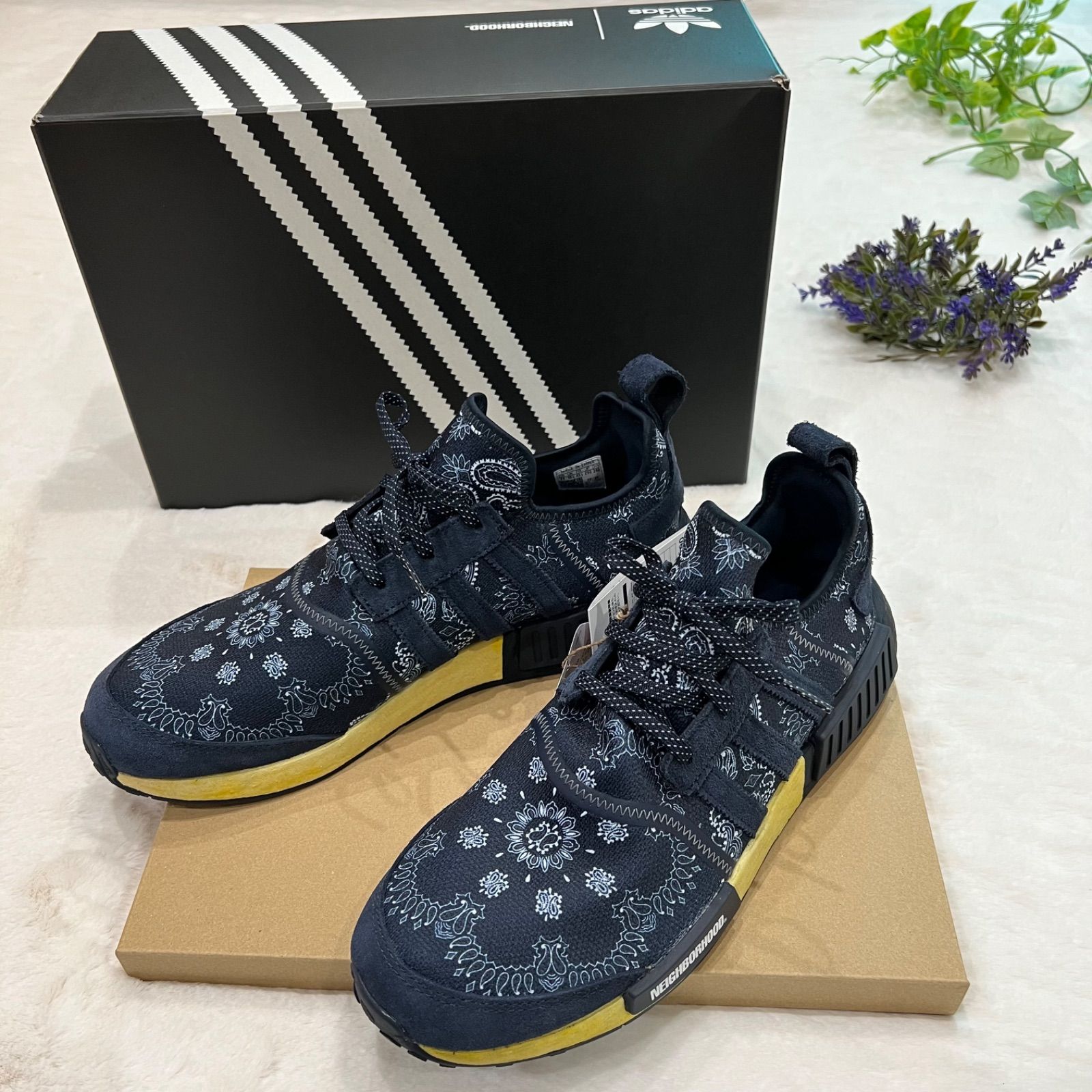 新品・貴重サイズ】NEIGHBORHOOD ✖️ADIDAS NMD_R1 コラボスニーカー