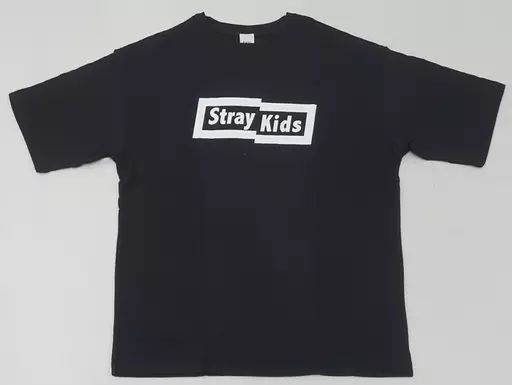 straykids WEGO コラボビッグTシャツ M 中古】Tシャツ Stray Kids コラボビッグTシャツ ブラック Mサイズ
