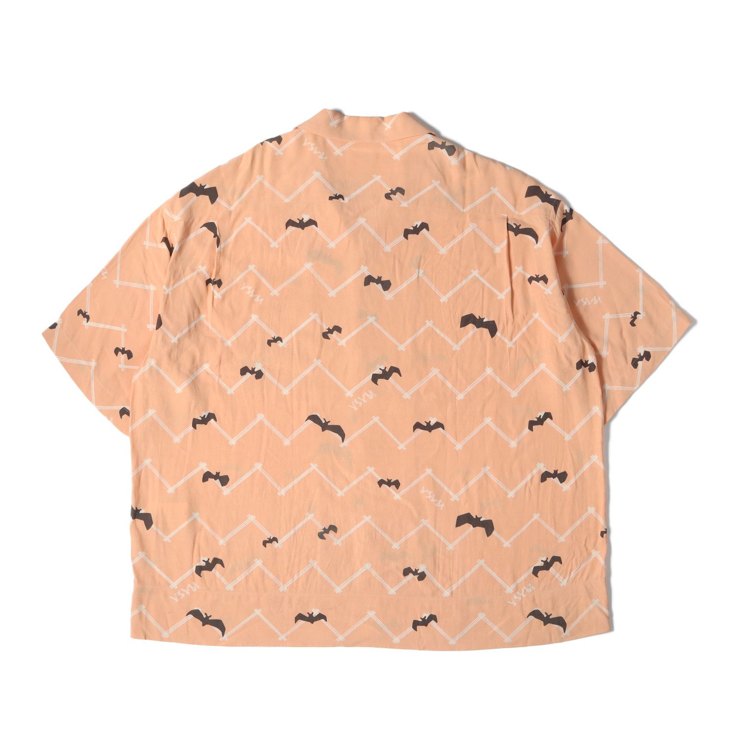 visvim ビズビム シャツ サイズ:3 23SS コウモリ柄 レーヨン アロハシャツ COPA SHIRT S/S BATS ピンク トップス  ハワイアンシャツ カジュアルシャツ 半袖【メンズ】 - メルカリ