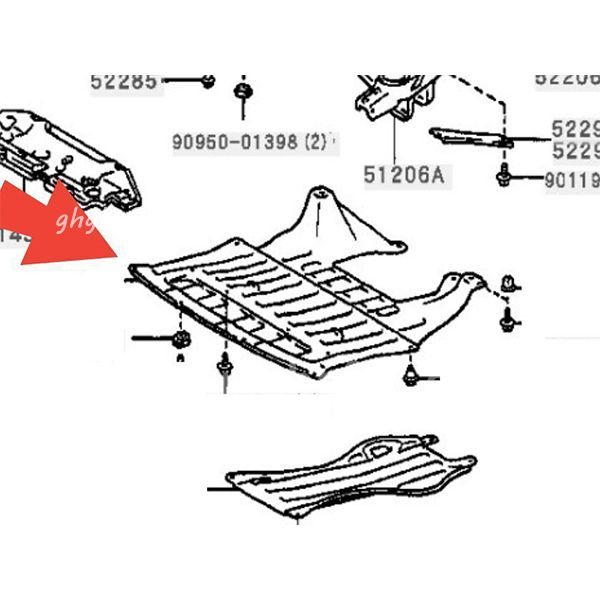 トヨタ 純正 チェイサー JZX100 GX100 エンジン アンダーカバー 検索 1JZGTE フロント ボディ バッテリー jzx 100 gx レストア マフラー JT7