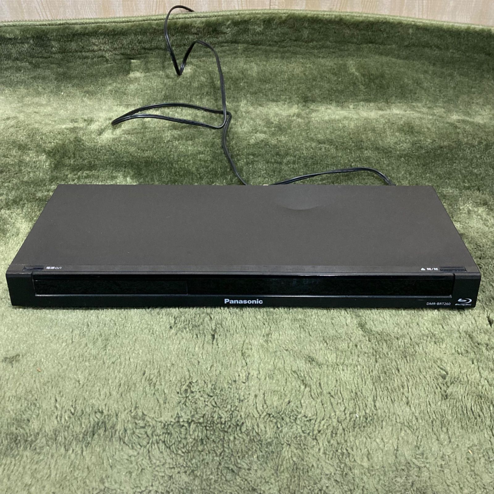 パナソニック ブルーレイレコーダー DIGA DMR-BRT260-K 概要 HDD搭載ハイビジョンブルーレイディスクレコーダー DMR-BRT260