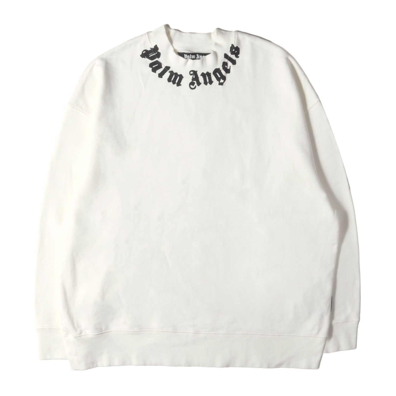 美品】Palm Angels パーム エンジェルス スウェット オフホワイト 