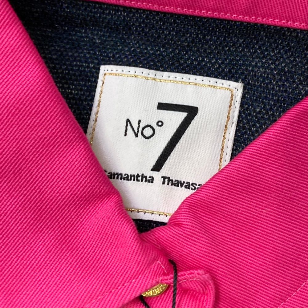 サイズ：40 SAMANTHA THAVASA サマンサタバサ no7 ウール混 半袖