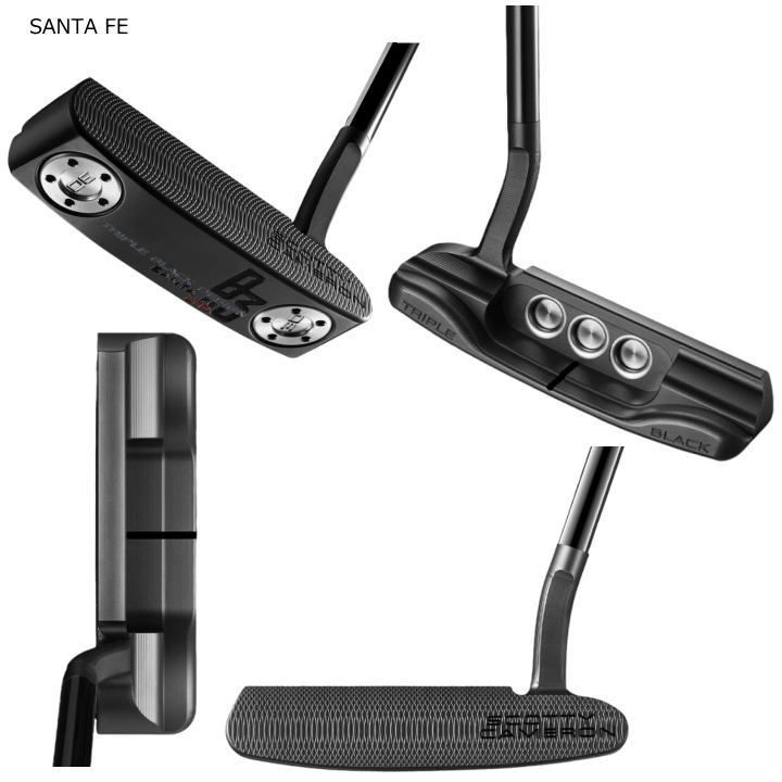 Scotty Cameron - tel3 サンタフェ　34インチ　スコッティキャメロン Scotty Cameron TeI3 SANTA FE Sole Stamp RH 34in Tel3