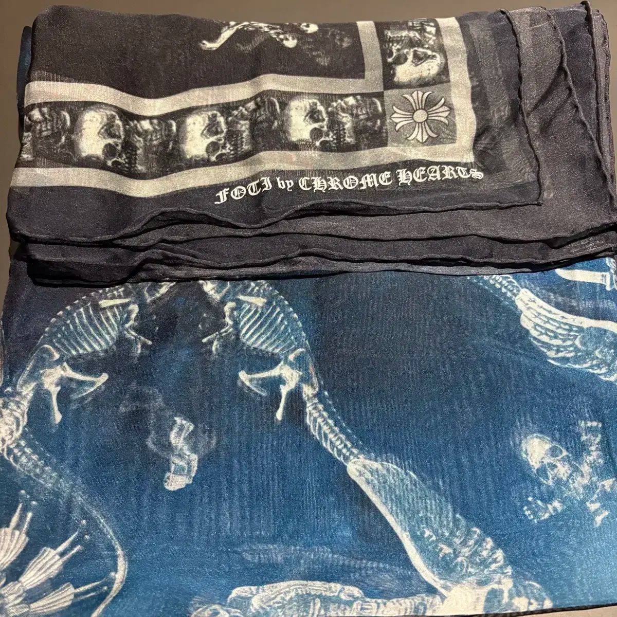 Chrome Hearts(クロムハーツ) 四十 スカーフ FOTI SCARF - メルカリ