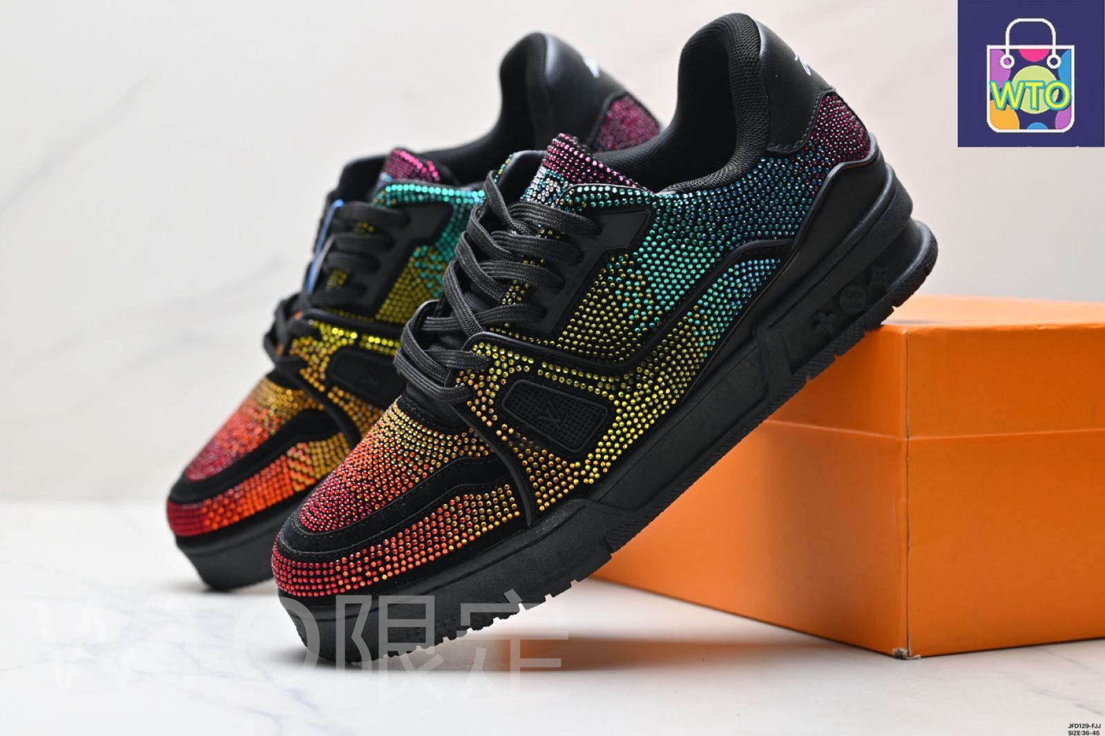 LV（ルイヴィトン）Louis Vuitton Trainer Sneaker Low レジャー