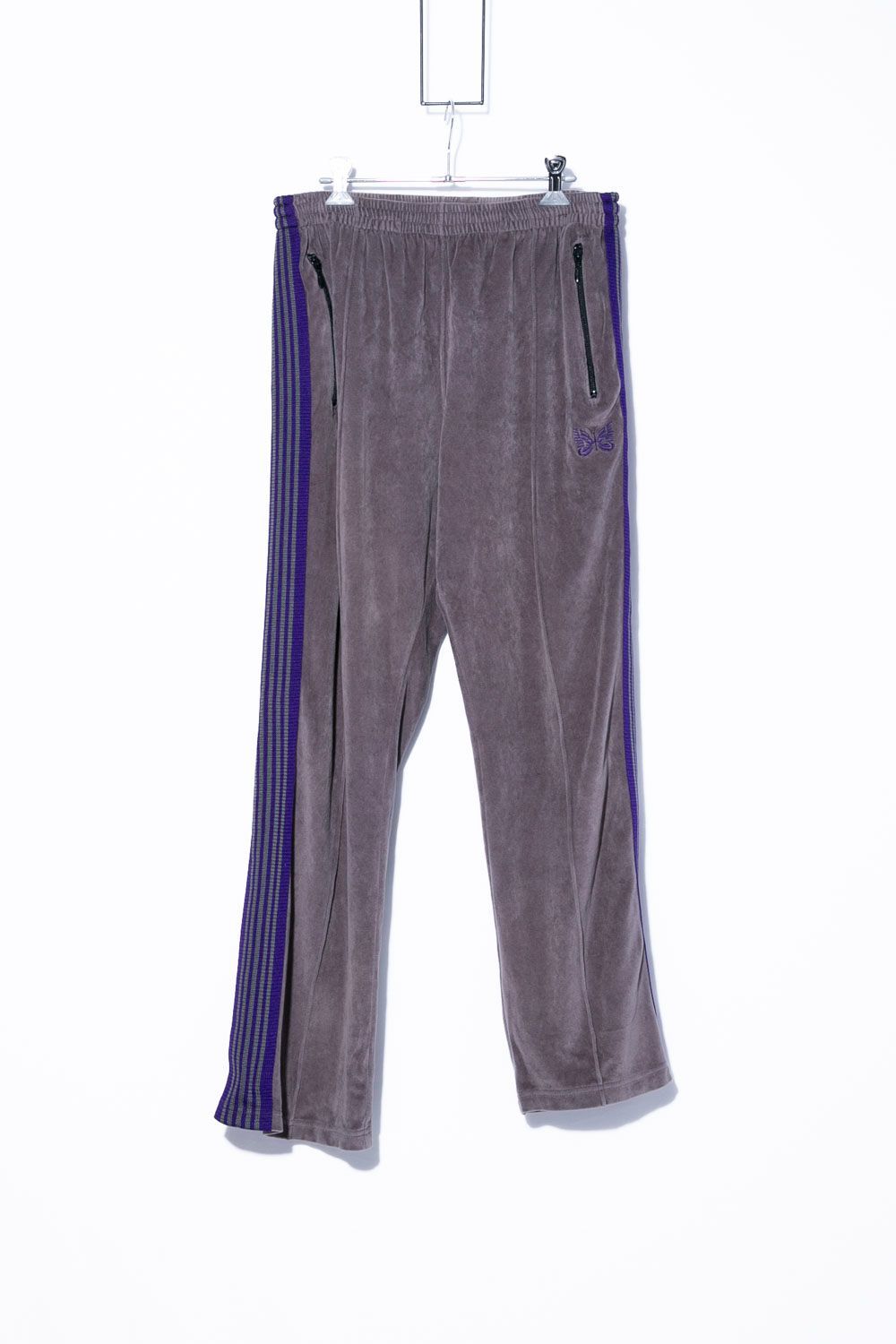 Needles　 ニードルズ 　EJ202 Narrow Track Pants Velourベロア ナロー トラックパンツ