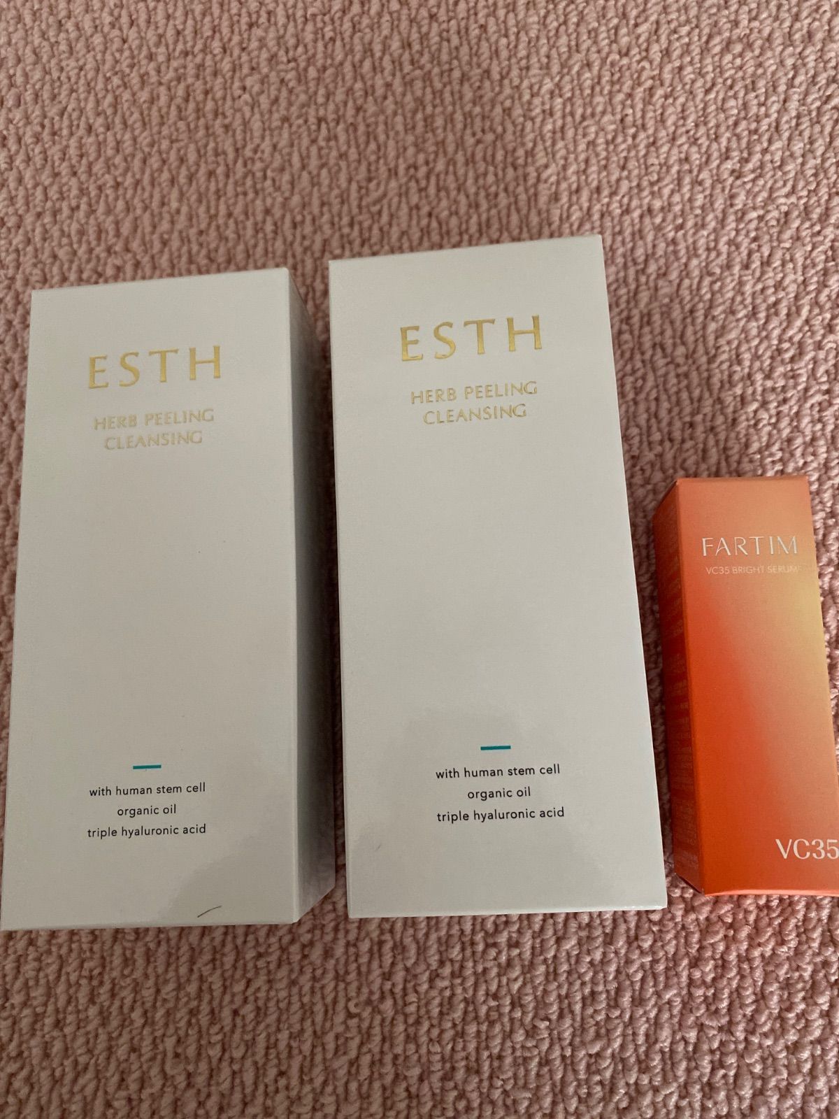 ESTHハーブピーリングクレンジング　２個