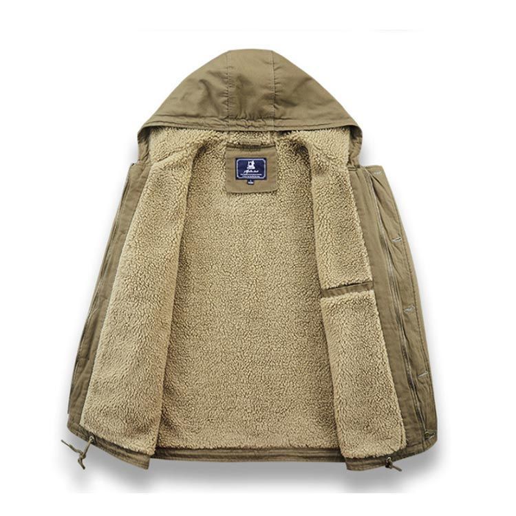 60代 防寒着 ボアジャケット デッキジャケット N-1 裏起毛 ミリタリー
