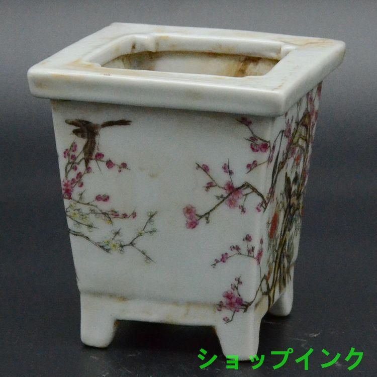 盆栽鉢 植木鉢 小品盆栽鉢 四角い菖蒲の鉢 - メルカリ