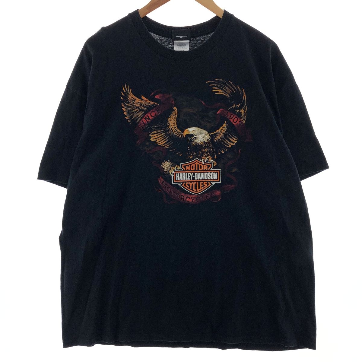 古着 ハーレーダビッドソン Harley-Davidson モーターサイクル バイクTシャツ メンズXXL/eaa382764