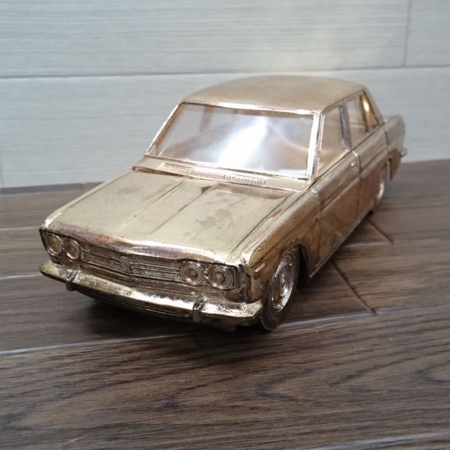 日産 ブルーバード シガーボックス オルゴール付き 煙草入れ 昭和  