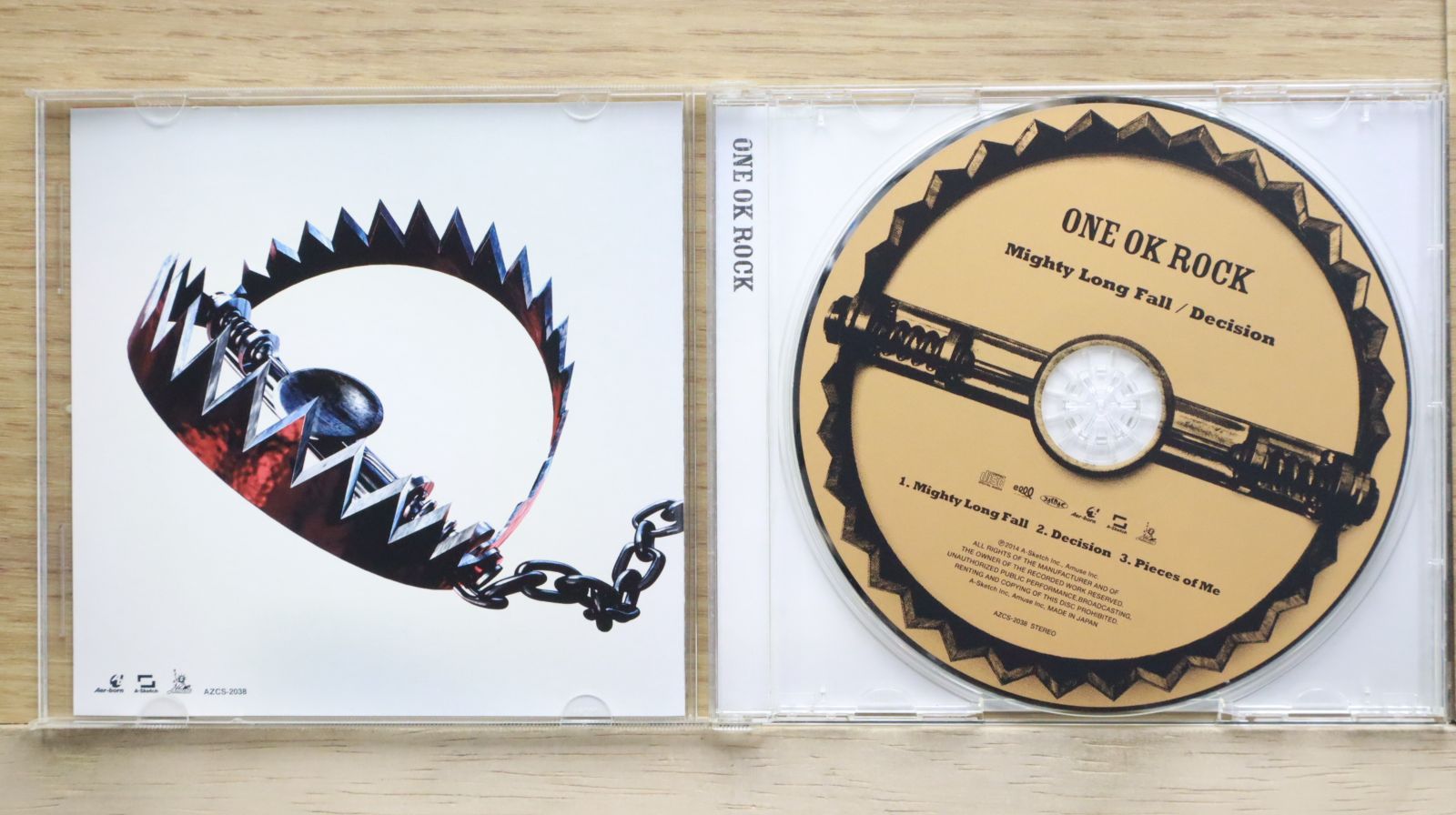 国内盤CD☆ワンオクロック/ONE OK ROCK□ Mighty Long Fall