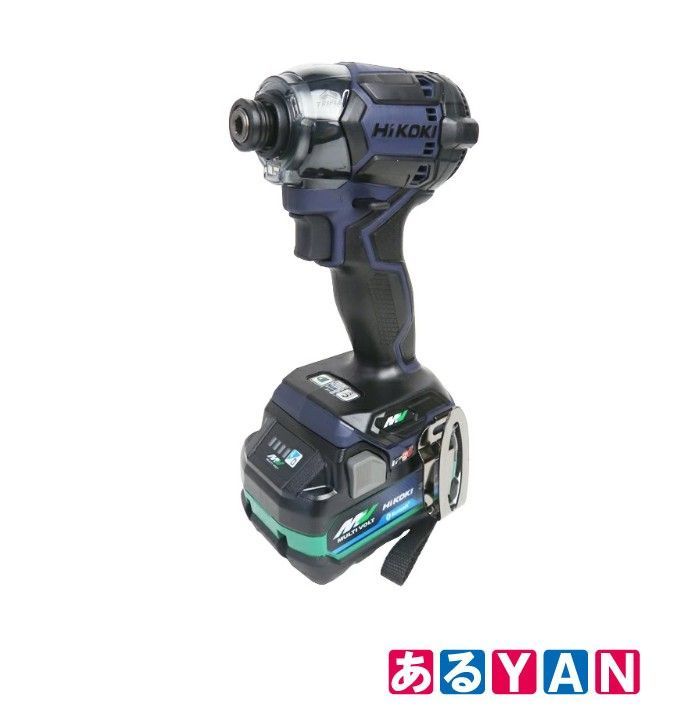 HiKOKI ハイコーキ マルチボルトコードレスインパクトドライバ WH36DC 2XPDKSZ ディープオーシャンブルー 4966376418800
