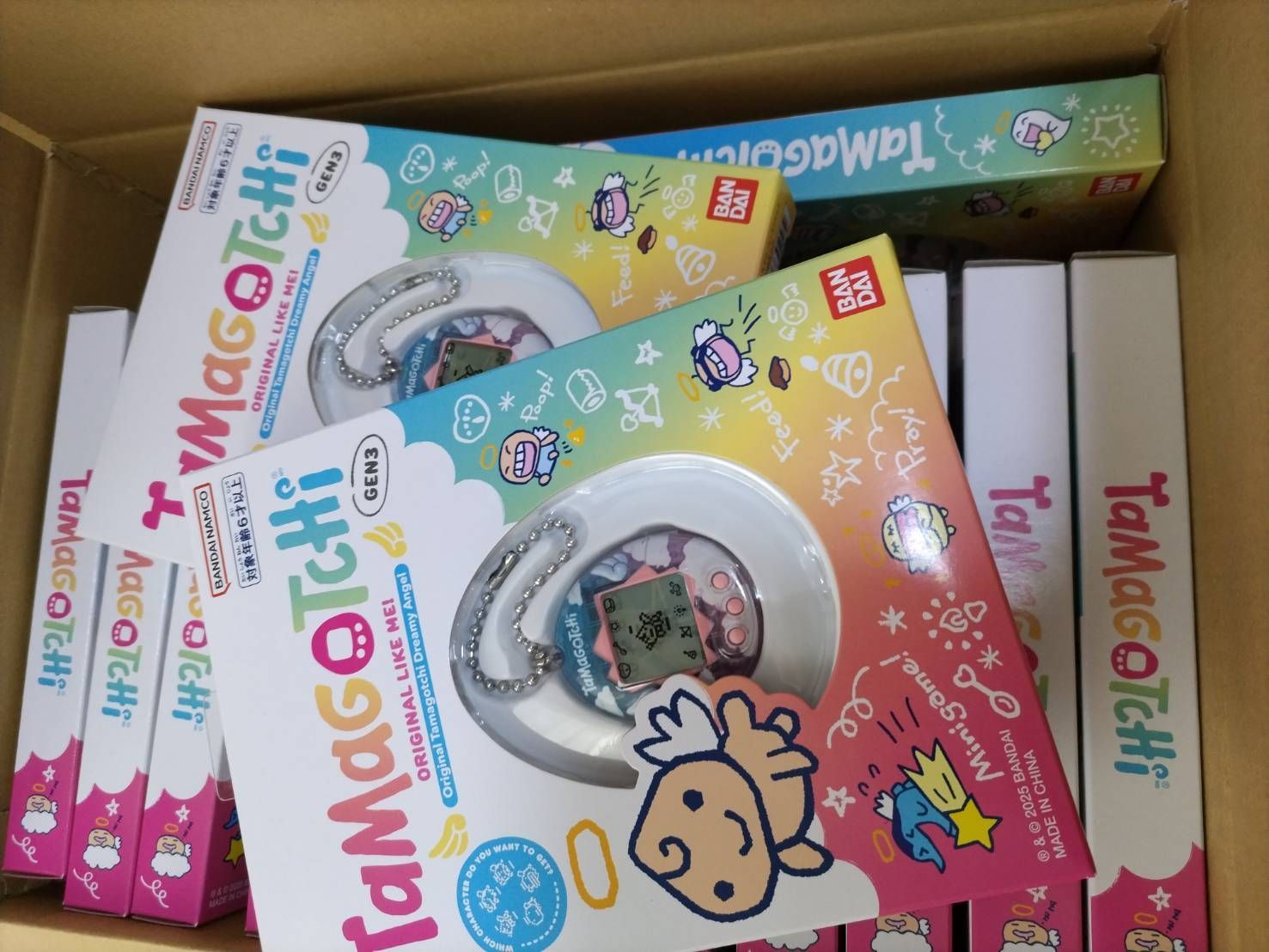【新品】オリジナル たまごっち ラブリーエンジェル ／ ドリーミーエンジェル バンダイ(BANDAI)] Original Tamagotchi たまごっち てんしっち