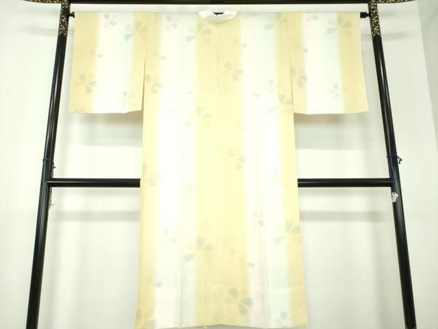 【安値通販】 平和屋着物●上質な長襦袢 無双仕立て 舞花文 暈し染め 正絹 DAAX4460ps 超人気、高品質で超激安。