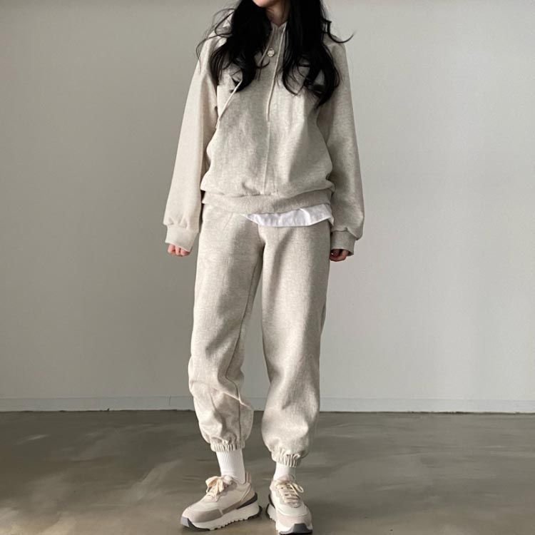 ★ロング★セットアップ トレーナー スウェット パンツ 大特価】2色展開 Bロゴ スウェット トレーナー プルオーバー