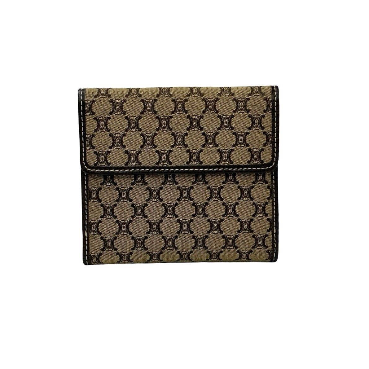 未使用保管品 希少品 CELINE セリーヌ マカダム ブラゾン トリオンフ 