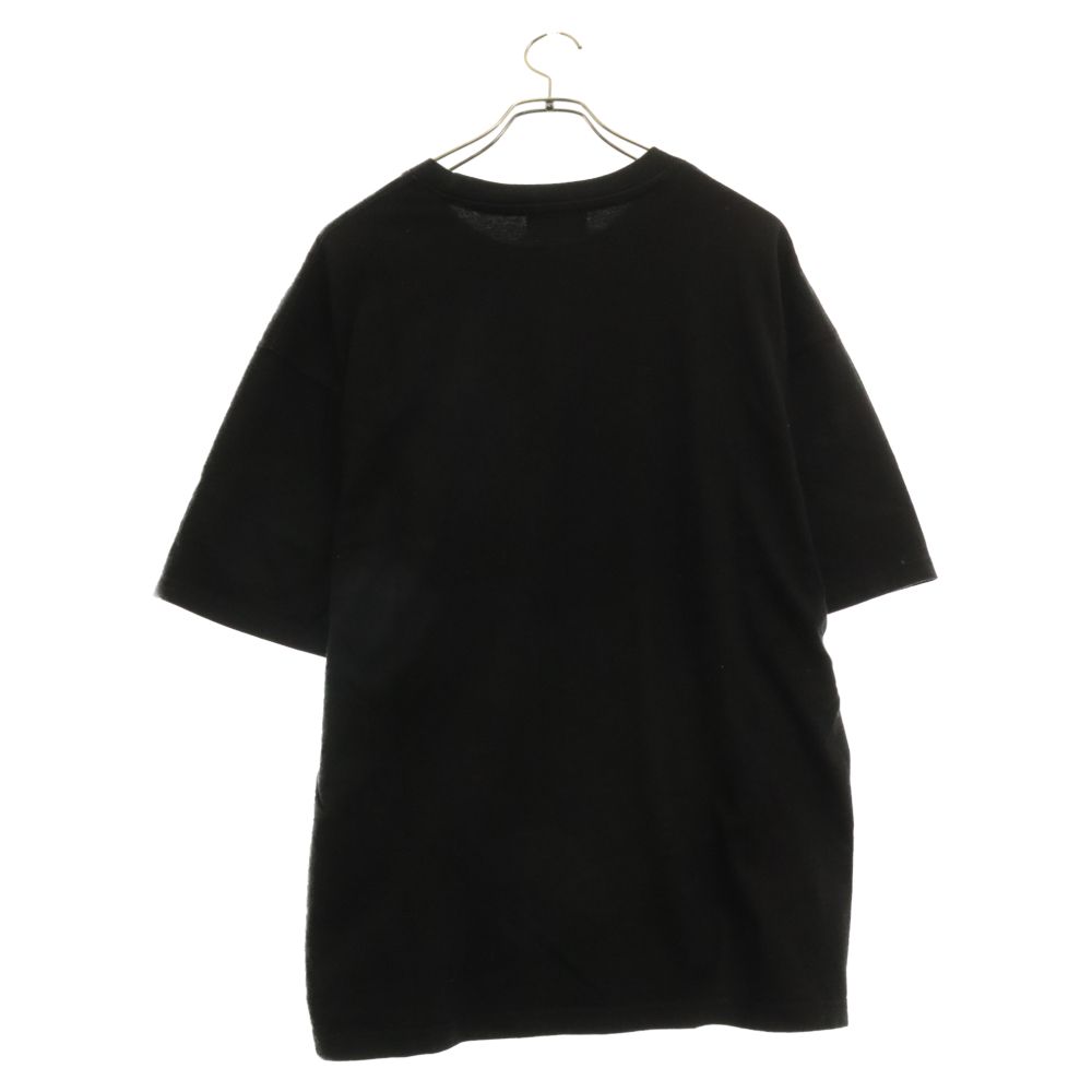 THUG CLUB (サグクラブ) フロント レザー ロゴ 半袖Tシャツ