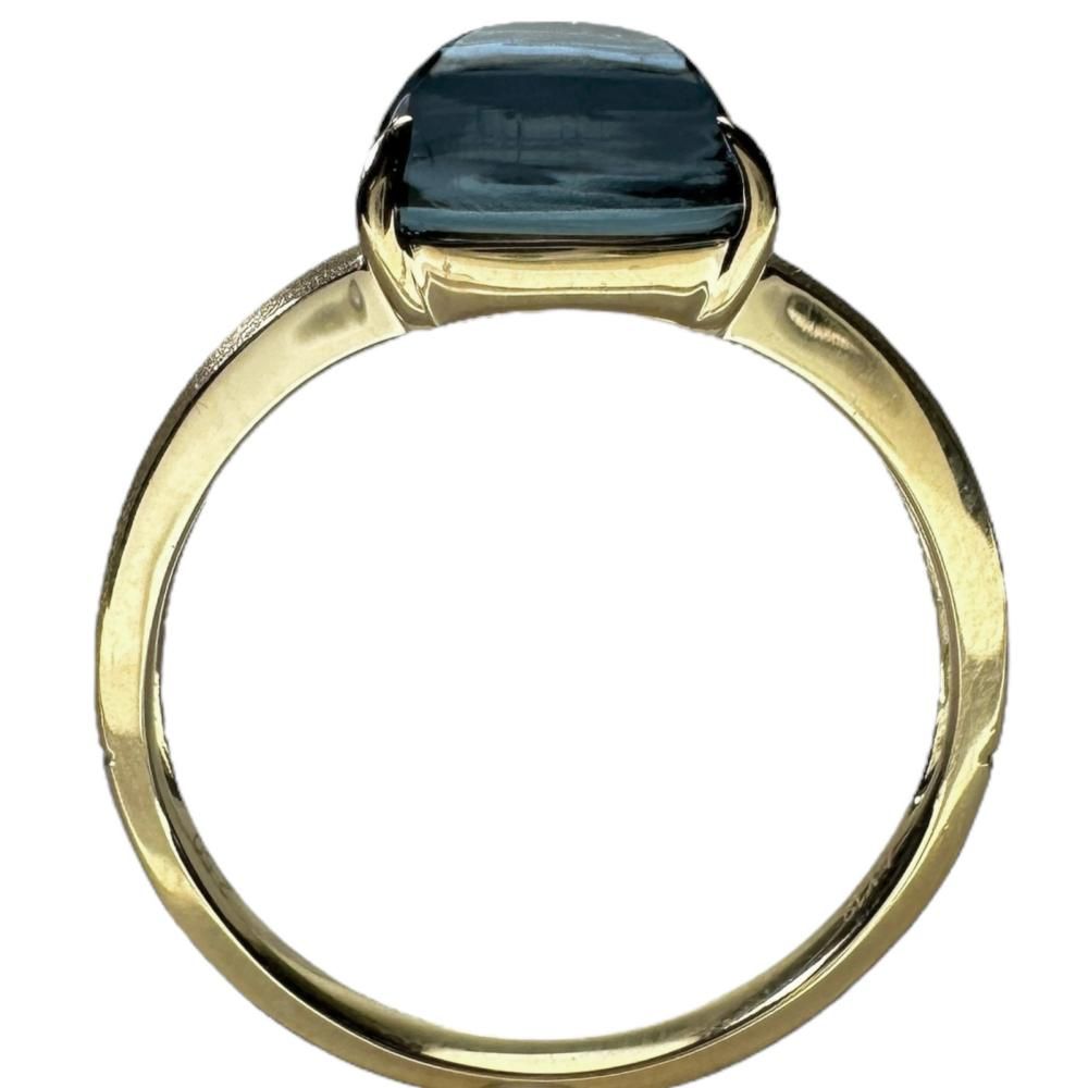 19号 GSTV ブルートパーズ 2.50ct リング・指輪 K18ゴールド 18金 4.1g