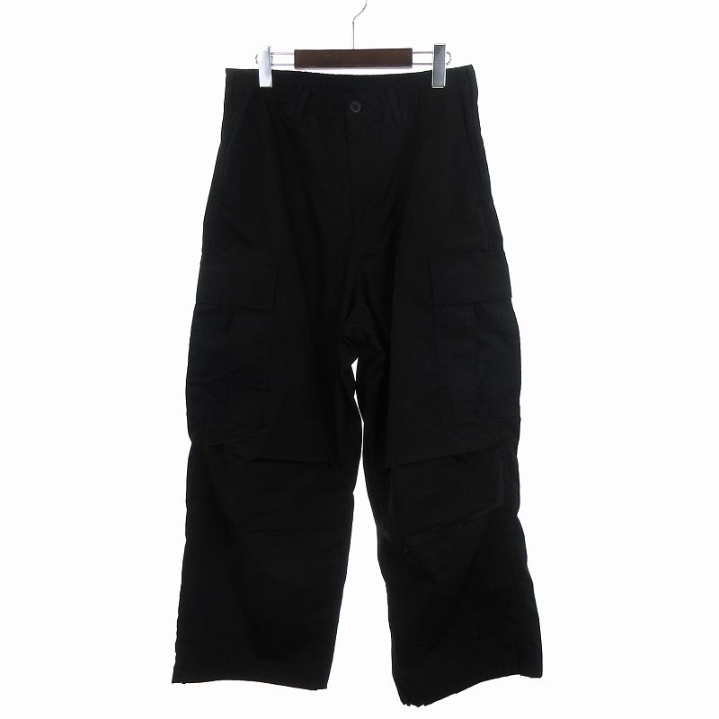 ジーユー GU 24SS 2点セット スーパーワイドカーゴパンツ 無地